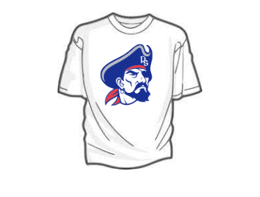  Pirate tee shirt